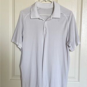 lululemon athletica White Polo Shirt